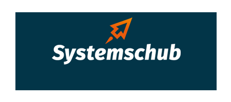 Logo - Systemschub - Negativ
